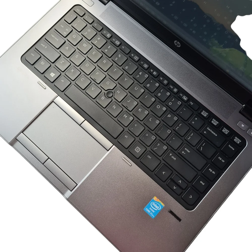 HP EliteBook 840 G1 14" Laptop Grey Silver touch screen Intel Core i7 RAM 8GB - Picture 3 of 11